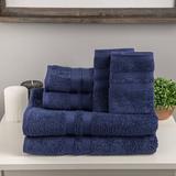 Etta Avenue™ Alexis Soft 6 Piece Towel Set Terry Cloth/100% Cotton in Blue | 30 W in | Wayfair CHMB1403 39731942