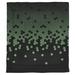 Latitude Run® Avicia Reversible Polka Dots Comforter Polyester/Polyfill/Microfiber in Green/Black | Twin Comforter | Wayfair