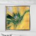 Everly Quinn 'Let Your Light Shine, Matthew 5:16' by Mark Lawrence Painting Print Canvas in Green/Yellow | 27.5 H x 27.5 W x 2 D in | Wayfair