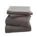 Lark Manor™ Alexeah 3M Scotchgard Micro Fleece Sheet Set Microfiber/Polyester in Gray | Full | Wayfair EE1BF3A2BBFF4765BFE4613BC3E433AE