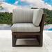 Red Barrel Studio® Patio Chair w/ Cushions Metal/Wicker/Rattan in Brown/Gray/White | 28.4 H x 28 W x 28 D in | Wayfair