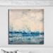 Orren Ellis 'Come Boldly, Hebrews 4:16' by Mark Lawrence Painting Print Canvas in Blue/Brown | 24 H x 24 W x 1.5 D in | Wayfair