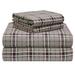 Loon Peak® Davies Plaid Sheet Set Flannel/Cotton | 108 H x 108 W in | Wayfair A3D2258320B143B89B07C28DCFF6203A