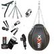 MAXX boxing Heavy Filled Wrecking ball punch bag set, bracket mitts+FREE CHAIN Punching bag Set, (BAG WITH HOOK+MITTS)