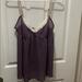 Victoria's Secret Dresses | Babydoll Night Dress | Color: Cream/Purple | Size: M