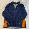 Adidas Jackets & Coats | Adidas Jacket Windbreaker Men's Xl | Color: Blue/Orange | Size: Xl