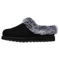 Skechers Damen Keepsakes - Ice Angel Low-Top Slipper, Black Grey, 37 EU