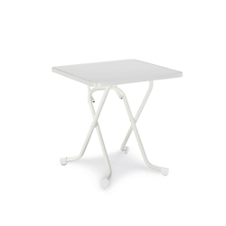 BEST Scherenklapptisch eckig 67x67cm weiss 26527000 Image