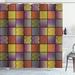 Winston Porter Hilden Digital Mix Motif Shapes Single Shower Curtain Polyester | 75 H x 69 W in | Wayfair WNPR2859 39391962