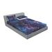 East Urban Home Mystical Sky w/ Star Clusters Cosmos Nebula Celestial Scenery Sheet Set Microfiber/Polyester | Wayfair