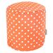 Isabelle & Max™ Aalin Pouf Ottoman, Polyester in Orange | 17 H x 17 W x 17 D in | Outdoor Furniture | Wayfair VVRO3368 29496221