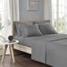 Ebern Designs Barajas Sheet Set w/ Side Pockets Microfiber/Polyester in Gray | Full | Wayfair E702180F611A424987AF892F27EFBE7D