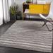 Swavesey 8'10" x 12' Wool Charcoal/Cream/Light Gray/Gray Area Rug - Hauteloom