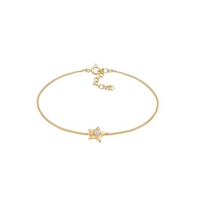 Elli - Stern Star Kristalle 925 Silber Armbänder & Armreife 1 ct Damen