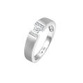 Elli DIAMONDS - Verlobungsring Diamant (0.14 ct.) 585 Weißgold Ringe Damen