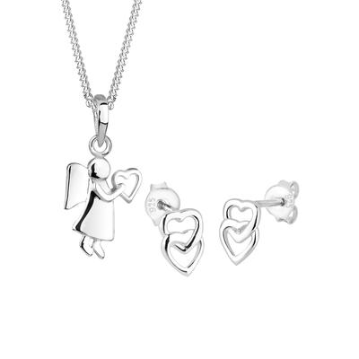 Elli Engel Herz 925 Sterling Silber silberfarben Damen