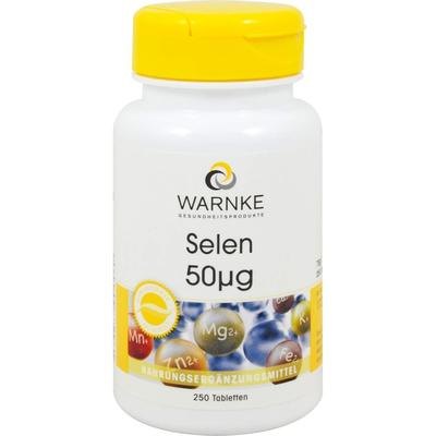 Warnke Vitalstoffe - SELEN 50 μg Tabletten Mineralstoffe
