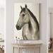 Gracie Oaks 'Luna Mare II' Wrapped Canvas Painting Print Canvas, Solid Wood in Gray | 20 H x 16 W x 1 D in | Wayfair