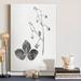 Red Barrel Studio® 'Botanical Imprint IV' - Wrapped Canvas Painting Print Canvas, Solid Wood in Gray | 12 H x 8 W x 1 D in | Wayfair