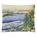 World Menagerie Travellers Climbing a Mountain Path Wall Tapestry Polyester | 39 H x 29 W in | Wayfair F709E3597BCA4A5AABF88D375D6266D4