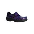 Women's Bind Slip-Ons by Easy Works by Easy Street® in Purple Hearts Patent (Size 7 1/2 M)