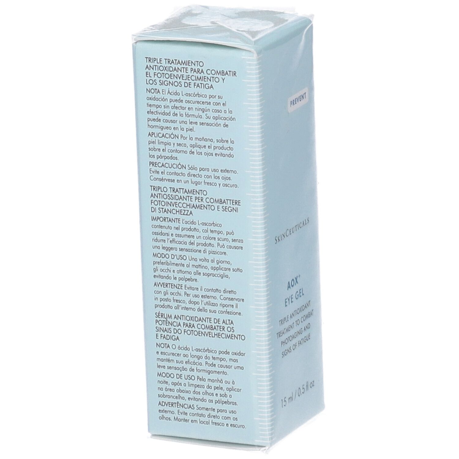 SkinCeuticals AOX+ Eye Gel Siero-in-gel antiossidante contorno occhi c