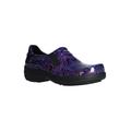 Women's Bind Slip-Ons by Easy Works by Easy Street® in Purple Hearts Patent (Size 9 M)