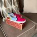 Vans Shoes | *Brand New* Vans Pink/Blue/Yellow Size 7.5 | Color: Blue/Pink | Size: 7.5