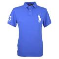 Ralph Lauren Men`s Big Pony Polo Shirt - Blue (L)