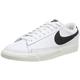 Nike Men's Blazer Low Leather Basketball Shoe, White/Black-sail, 8.5 UK (43 EU)