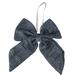 Northlight Seasonal Small Double Loop Christmas Bow Wall Decor in Blue | 5.25 H x 3.75 W x 3.75 D in | Wayfair 32621883