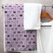 East Urban Home Kitty Cat Bath Towel Polyester in Indigo | 30 W in | Wayfair A67F113258914EC99E4F6ED7BFF605D1