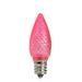 Northlight Seasonal Faceted LED C7 Christmas Replacement Bulbs in Pink | 2 H in | Wayfair 32629603