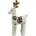 Northlight Seasonal 20" White & Brown Polka Dot Reindeer Christmas Tabletop Decor | 17.5 H x 9.5 W x 5.75 D in | Wayfair 32584360