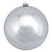Northlight Seasonal Shatterproof Christmas Ball Ornament Plastic in Gray/Yellow | 8 H x 8 W x 8 D in | Wayfair 31755752