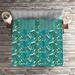 East Urban Home Island Dark Teal/Green Microfiber Coastal Coverlet/Bedspread Set Microfiber in Blue/Green | King Bedspread + 2 Shams | Wayfair