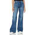 7 For All Mankind Women's MODERN Dojo Soho Jeans, Light Blue, 28