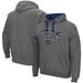 Men's Colosseum Charcoal Notre Dame Fighting Irish Big & Tall Arch Logo 2.0 Pullover Hoodie