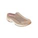 Wide Width Women's The Traveltime Slip On Mule by Easy Spirit in Medium Natural (Size 10 W)