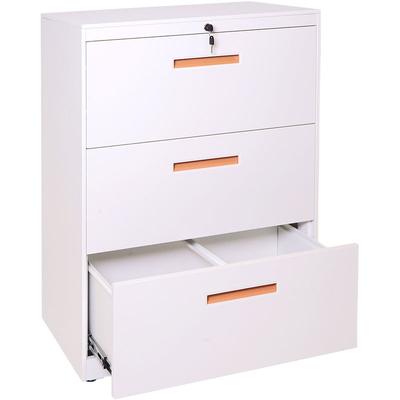 Hängeregisterschrank HHG-042, Aktenschrank Büroschrank Stahlschrank, A4 abschließbar 103x76x46cm Image