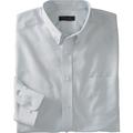 Men's Big & Tall KS Signature Wrinkle-Free Oxford Dress Shirt by KS Signature in Classic Blue Pinstripe (Size 22 37/8)