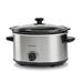 Toastmaster Toastmaser 5 Qt. Slow Cooker Ceramic/Metal in Black/Gray | 11.8 H x 8.3 W x 11.9 D in | Wayfair TM-503SC