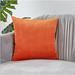 Willa Arlo™ Interiors Batchelder Square Velvet Pillow Cover Velvet in Orange | 20 H x 20 W x 1 D in | Wayfair BC5822790F424C2ABFB449D40B3B9847