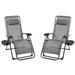 Arlmont & Co. Cumberland Reclining Zero Gravity Chair Metal in Gray | 41.5 H x 25.59 W x 35.43 D in | Wayfair E4FE6BB7747B465983BC3C42E27A848E