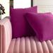 Willa Arlo™ Interiors Batchelder Square Velvet Pillow Cover Velvet in Indigo | 18 H x 18 W x 1 D in | Wayfair 1794EF2C41F44F69953AFD8AFA396872