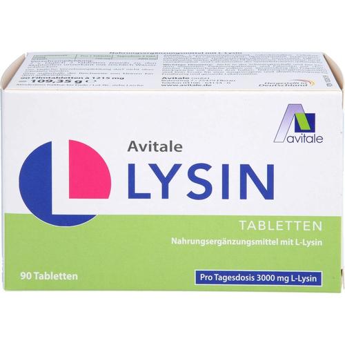 Avitale – L-LYSIN 750 mg Tabletten Mineralstoffe