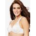 Plus Size Women's Live It Up® Seamless Bra DF3353 by Bali in White (Size 38 D)