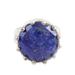 Royalty in Blue,'Lapis Lazuli and Sterling Silver Cocktail Ring'