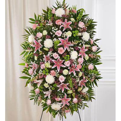 1-800-Flowers Flower Delivery Pastel Sympathy Standing Spray Xl | Happiness Delivered To Their Door