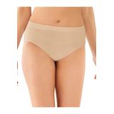 Plus Size Women's One Smooth U All-Around Smoothing Hi-Cut Panty by Bali in Nude (Size 7)